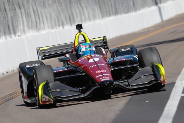 Wickens takes IndyCar pole in St. Petersburg