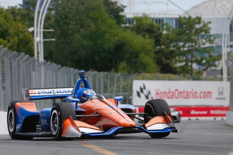 Dixon wins Honda Toronto GP