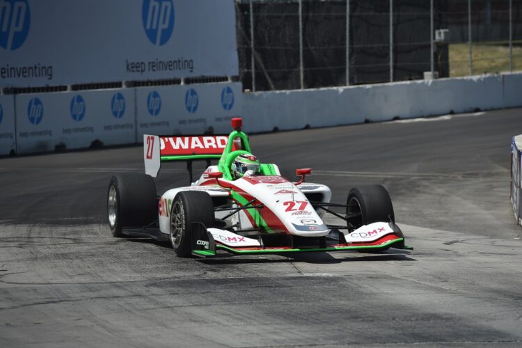 Patricio O’Ward wins Indy Lights race in Toronto (Update)