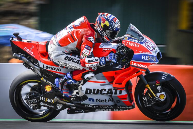 Ducati power 1-2-3 in opening MotoGP practice