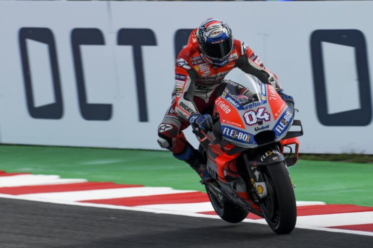 Dovizioso uses Ducati power and beats Marquez to win