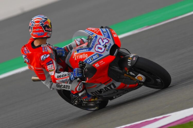 Dovizioso tops both Qatar Friday practice sessions