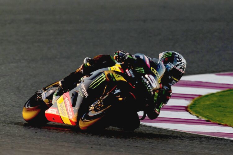 Zarco tops wet Day 3 of Qatar test