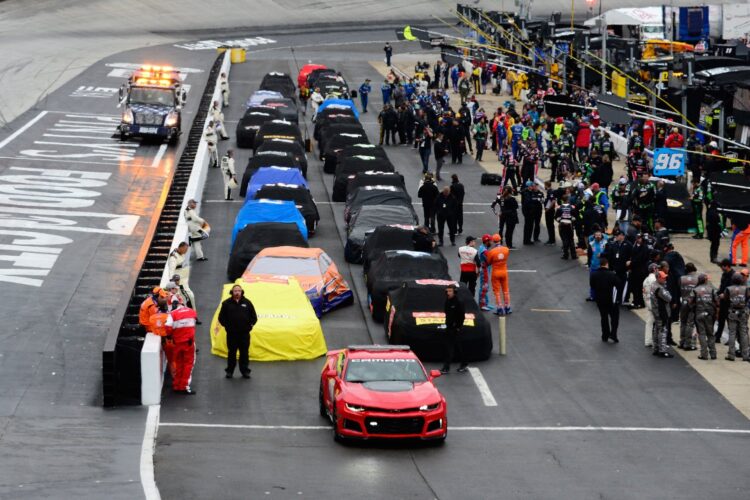 Rain postpones Food City 500’s conclusion at Bristol to Monday