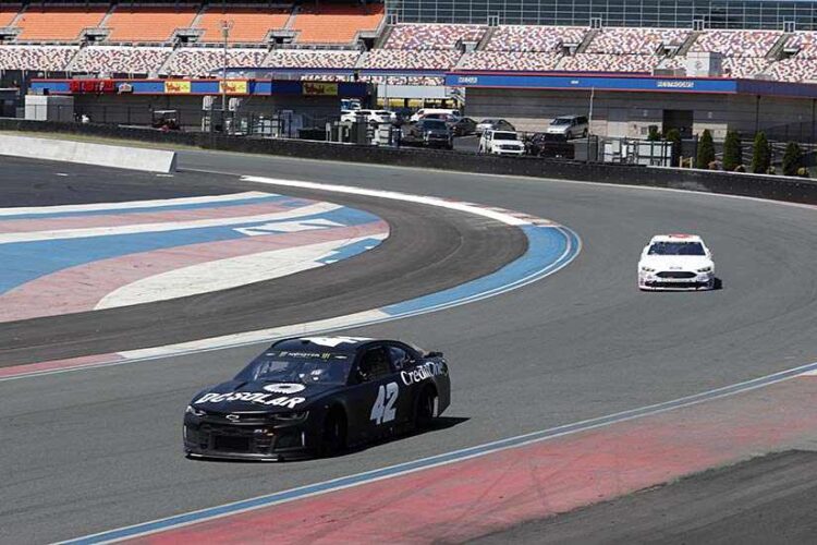 Goodyear tires chunking on Charlotte’s Roval