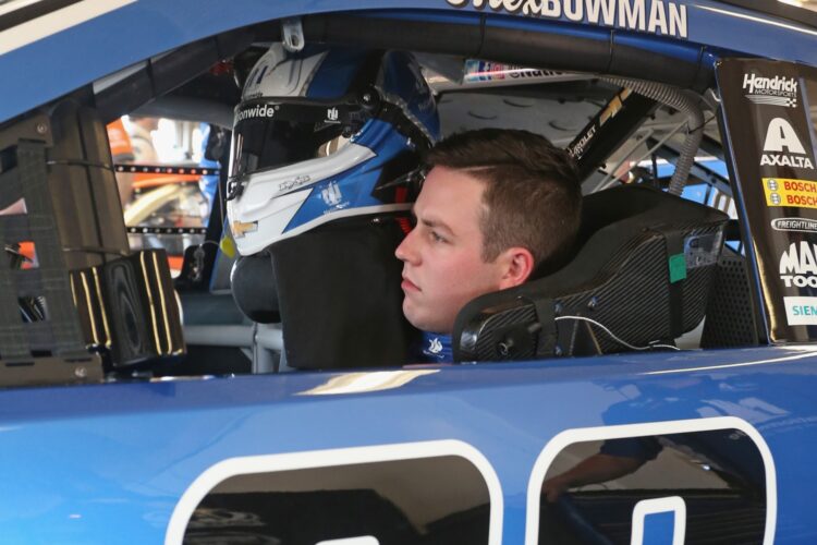 Bowman put #88 Dale Jr. car on pole for Daytona 500