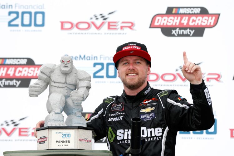 Allgaier cheated to win Dover Xfinity race