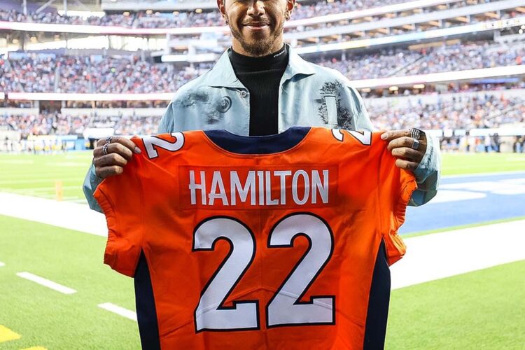 F1: Hamilton cheers on Broncos after buying into team