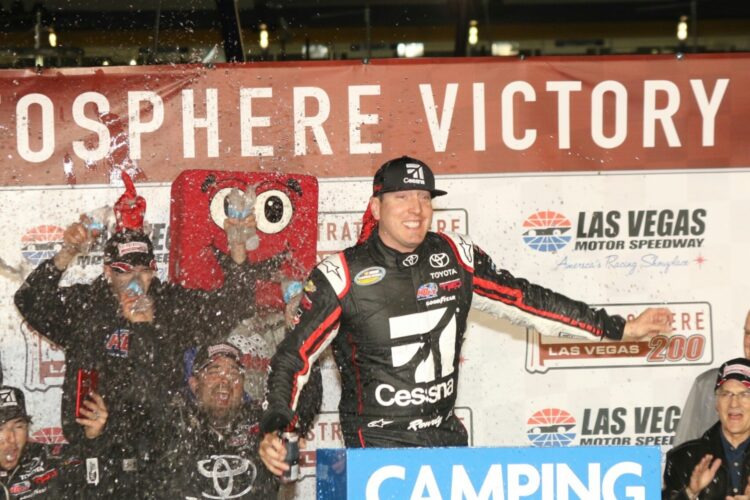 Kyle Busch Wins Again In Vegas Truck Series Race