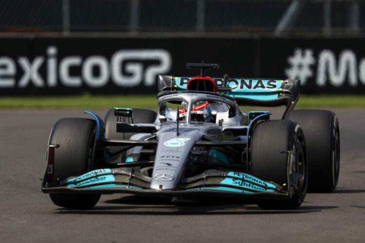 F1: Russell leads Mercedes 1-2 in final Mexico City GP practice