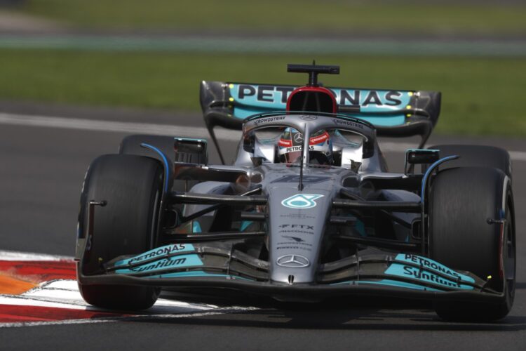 F1: Russell tops Practice 2 in Mexico City