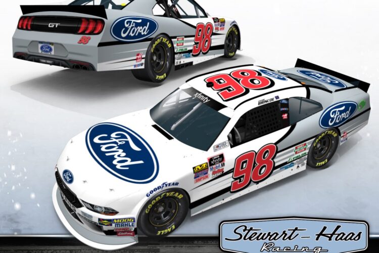 Chase Briscoe to run five Xfinity races with Stewart-Haas Racing