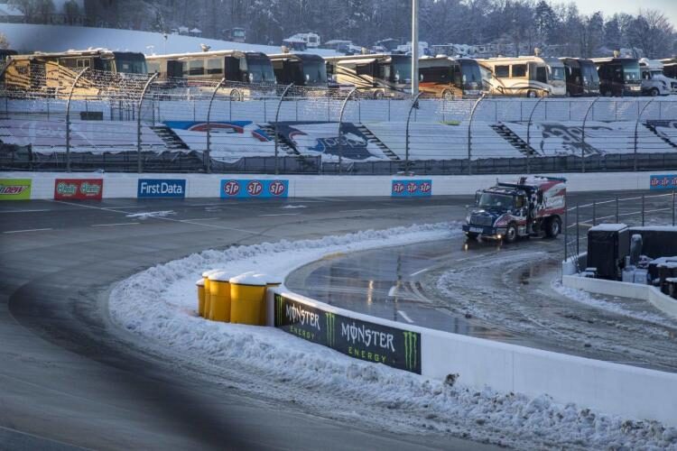 NASCAR Cup race postponed until Monday due to snow