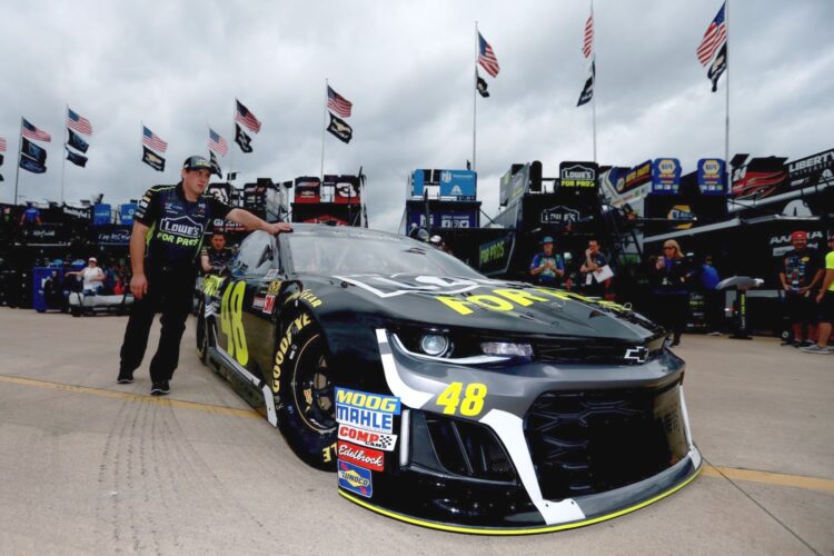 NASCAR sends Chevy team to back of grid