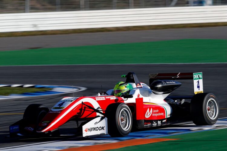 Schumacher wins F3 title with 2nd place finish