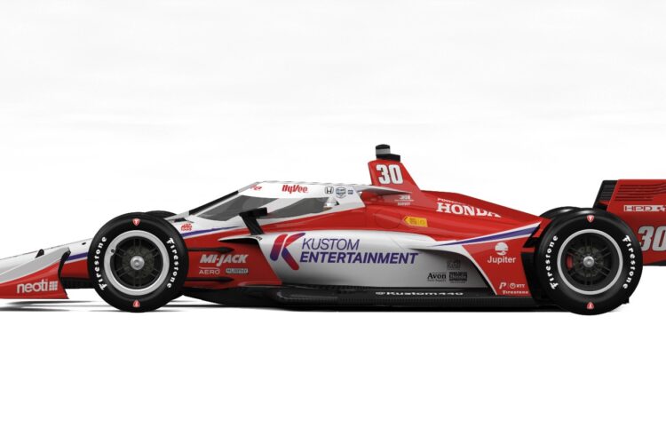 IndyCar: Jack Harvey gets new ‘Kustom Entertainment’ sponsor for 7 races