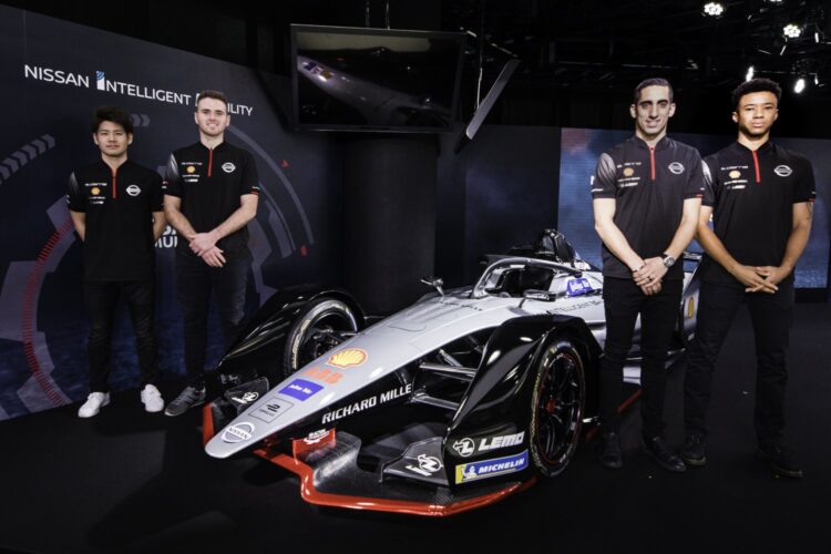 Nissan e.dams confirms driver lineup for Formula E championship