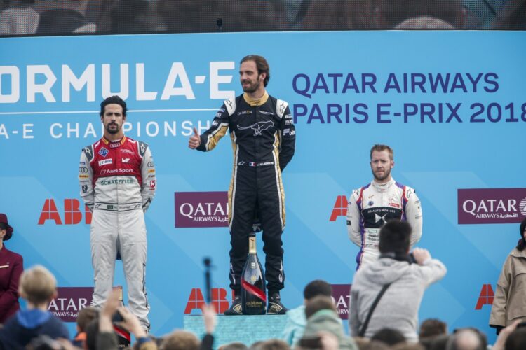 Vergne wins Paris ePrix