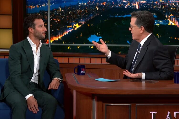 F1: Ricciardo has audience in stitches on Late Show