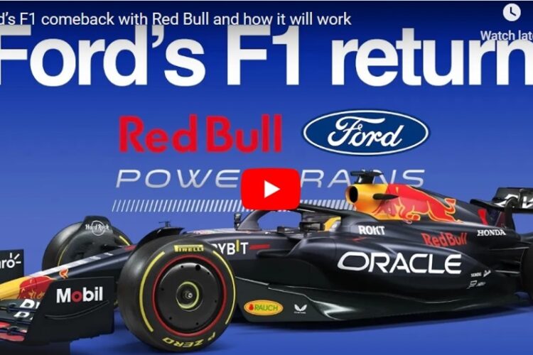 Video: Ford’s F1 comeback with Red Bull and how it will work