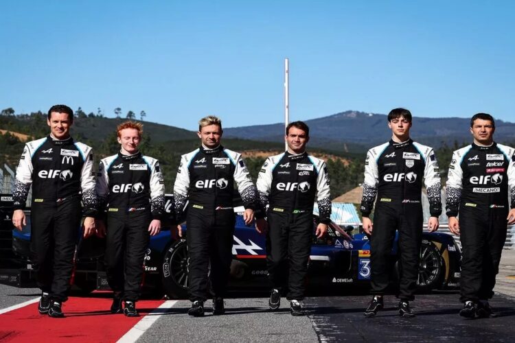 WEC: Alpine announces full driver line-up for two car LMP2 effort