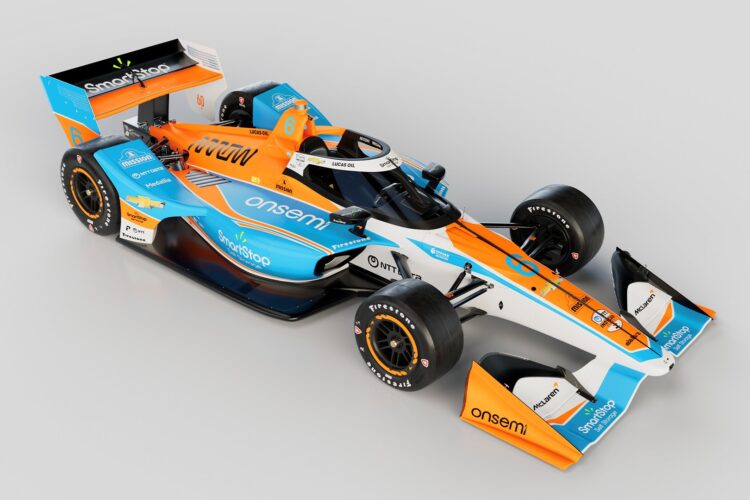 IndyCar: Arrow McLaren reveals its SmartStop livery for Felix Rosenqvist