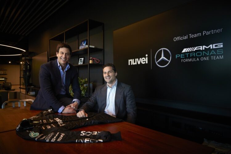 F1: Mercedes F1 team signs Nuvei sponsorship