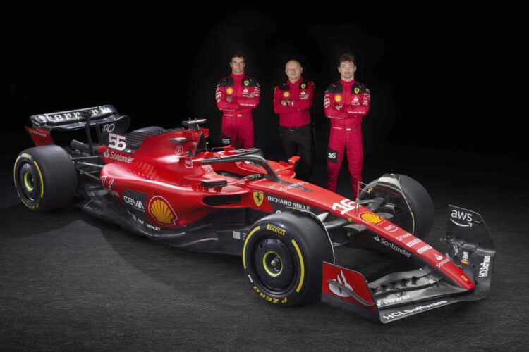 F1: Ferrari unveils its 2023 F1 car – the SF-23