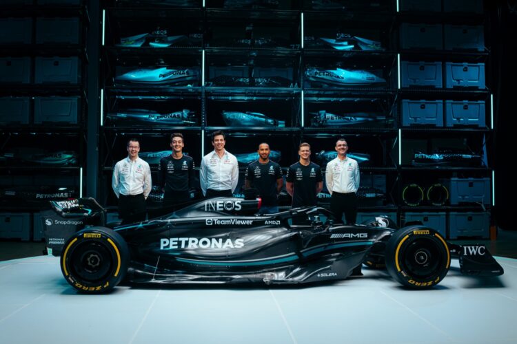 F1: Mercedes F1 launches 2023 ‘W14’ car