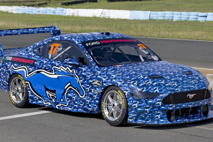 Successful first test for Supercars Mustang