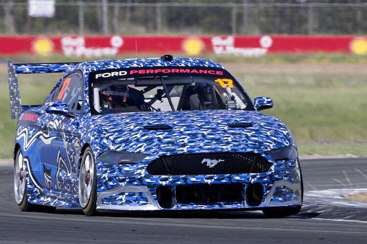 Mustang completes Supercars homologation tests