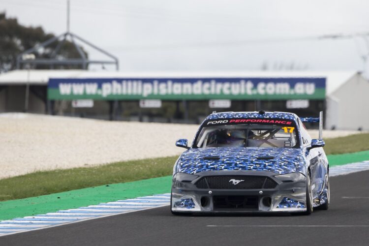 Mustang testing continues at Phillip Island (Includes video)