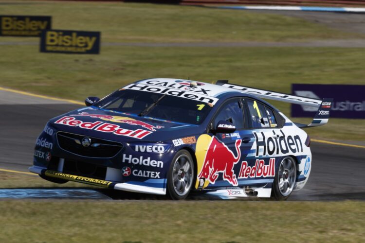 Whincup leads Triple Eight to historic 1-2-3 at Sandown 500