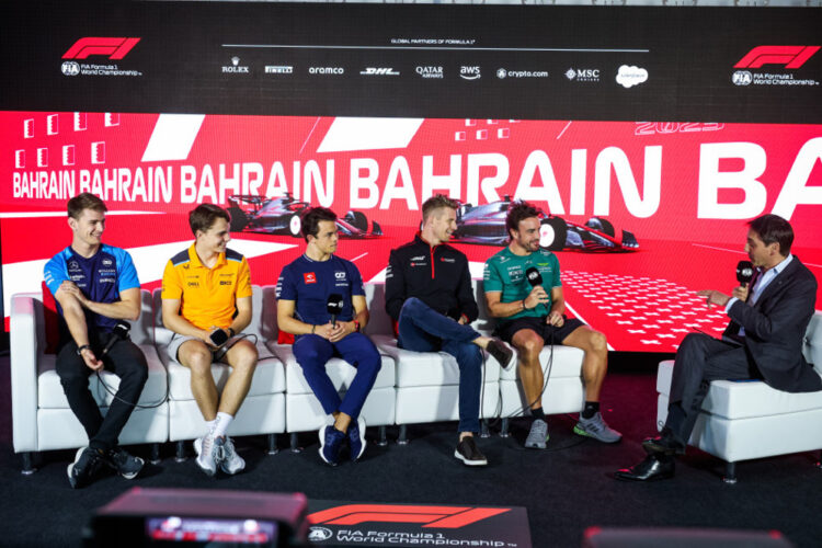 F1: Bahrain GP Thursday Driver Q&A