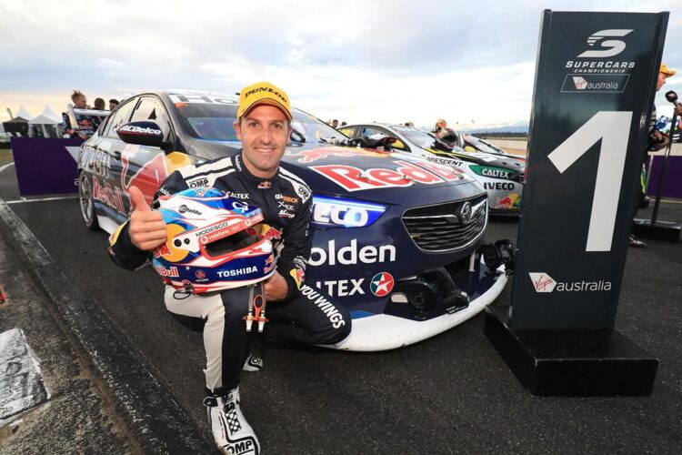 Whincup climbs championship leaderboard following another win in Tasmania