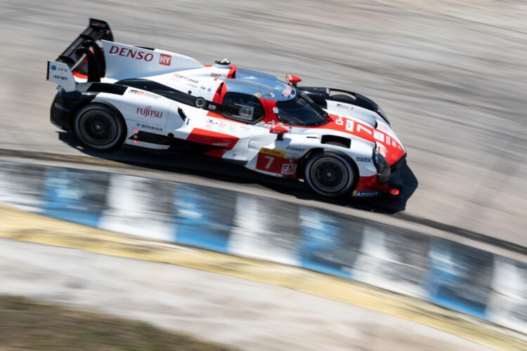 WEC: Toyotas run 1-2 in Practice 2 at Sebring