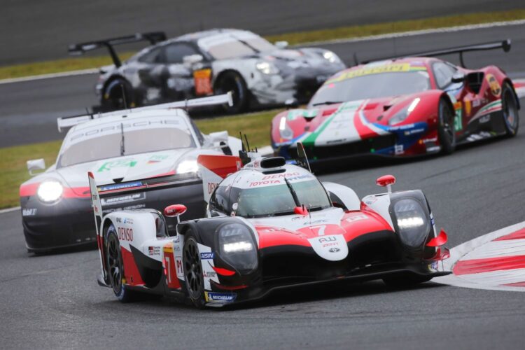 Video highlights of the WEC 6-hours of Fuji