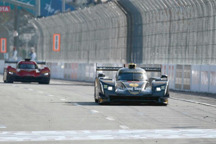 #5 Cadillac wins Long Beach IMSA race