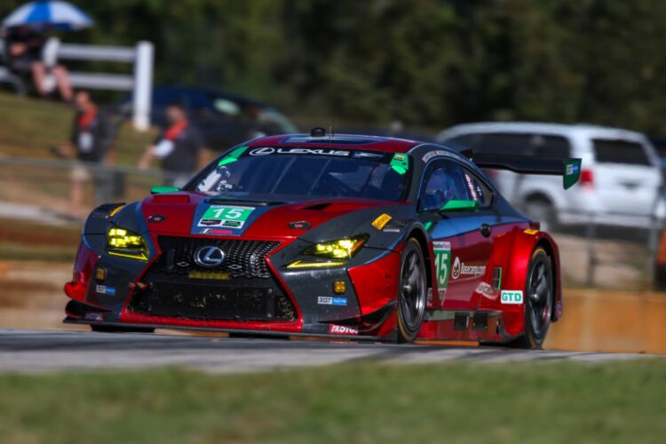 AIM Vasser Sullivan team takes over Lexus GTD effort from Gentilozzi