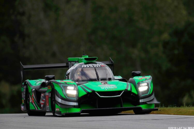 Nato and Derani lead Nissan 1-2 in night practice at Road Atlanta