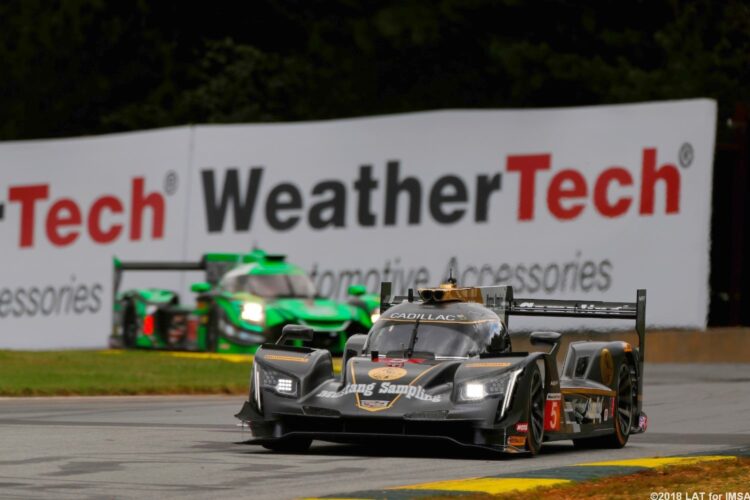 Action Express 1-2 in Opening Practice for Petit LeMans