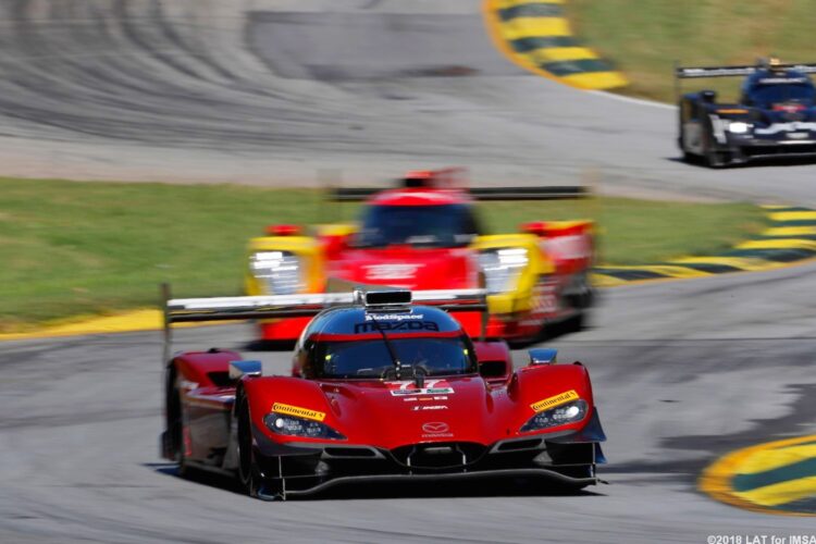 Mazda Fastest in Practice 4 at Road Atlanta