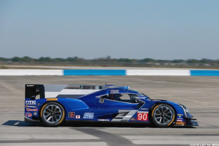 Vautier puts #90 Cadillac on Sebring pole