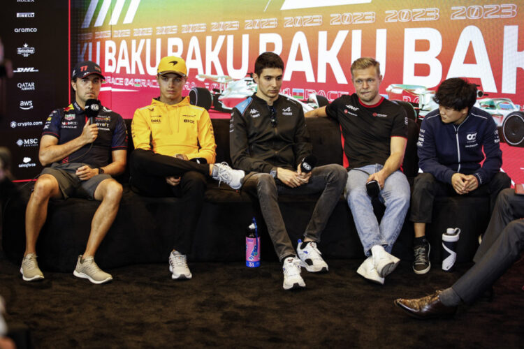 F1: Azerbaijan Thursday Press Conference