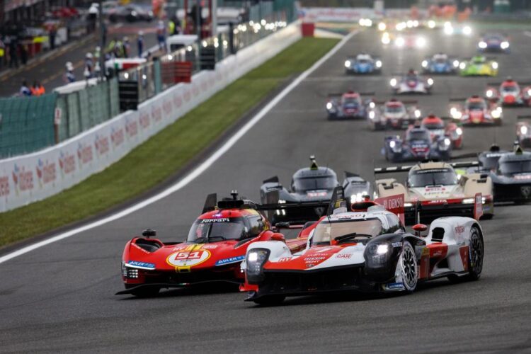 WEC: Toyota sweeps 6 Hours of Spa