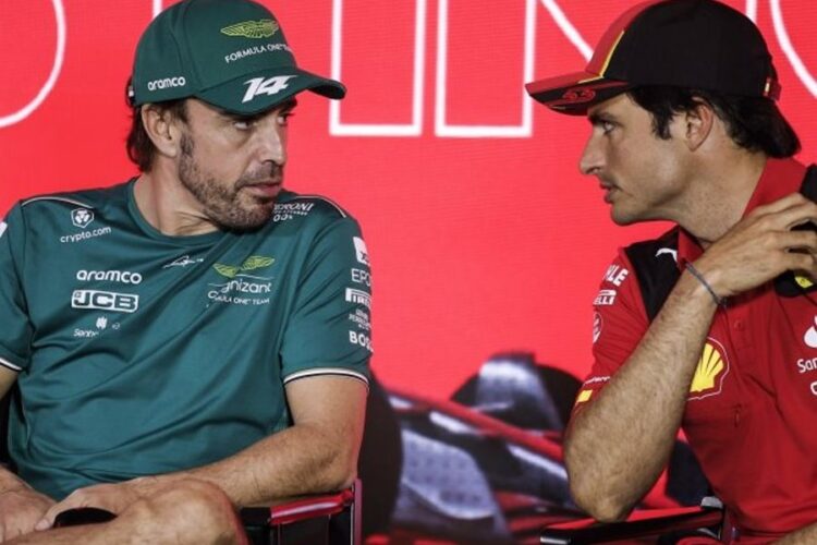 F1: Alonso, Sainz deny threat to friendship