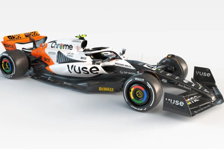 F1: McLaren unveils special livery for Monaco and Spanish GPs