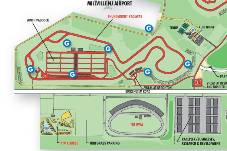 New Jersey Motorsports Park Doubles Fixed Seating