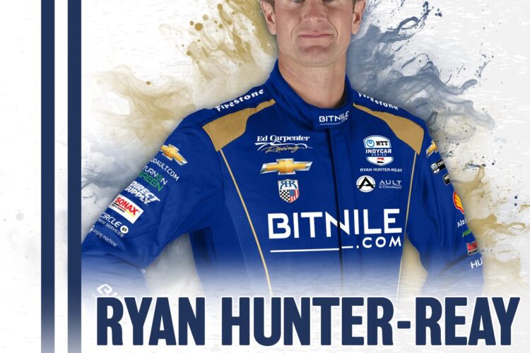 IndyCar: Hunter-Reay replaces Daly at ECR