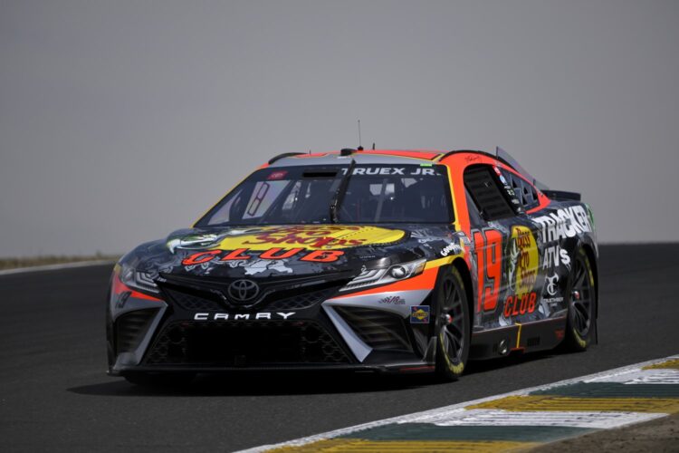 NASCAR: Truex holds off Busch to win at Sonoma